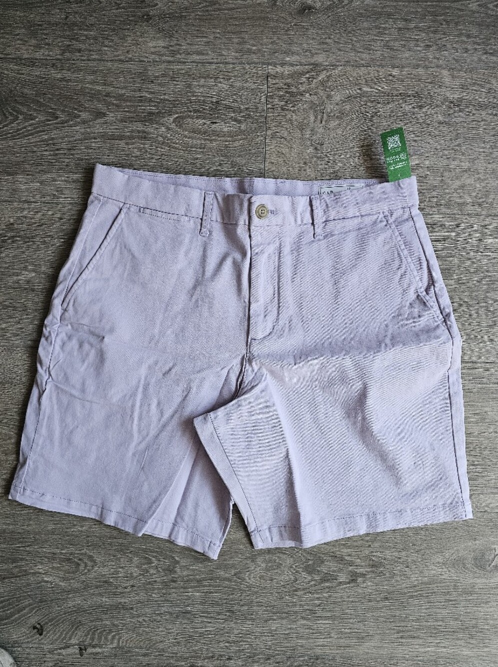 Men's Light Lavender Chino Shorts